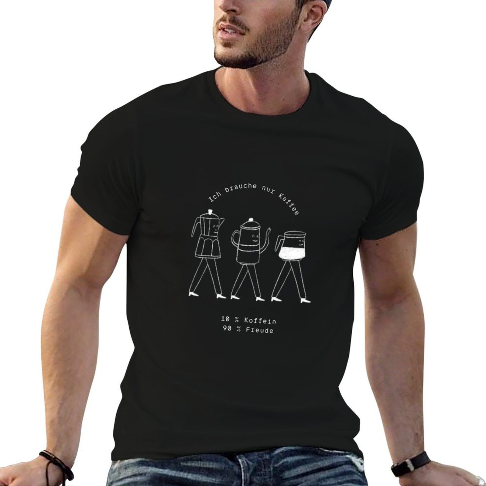 Coffee Equipment China - T-shirt avec illustration d'un équipement à
