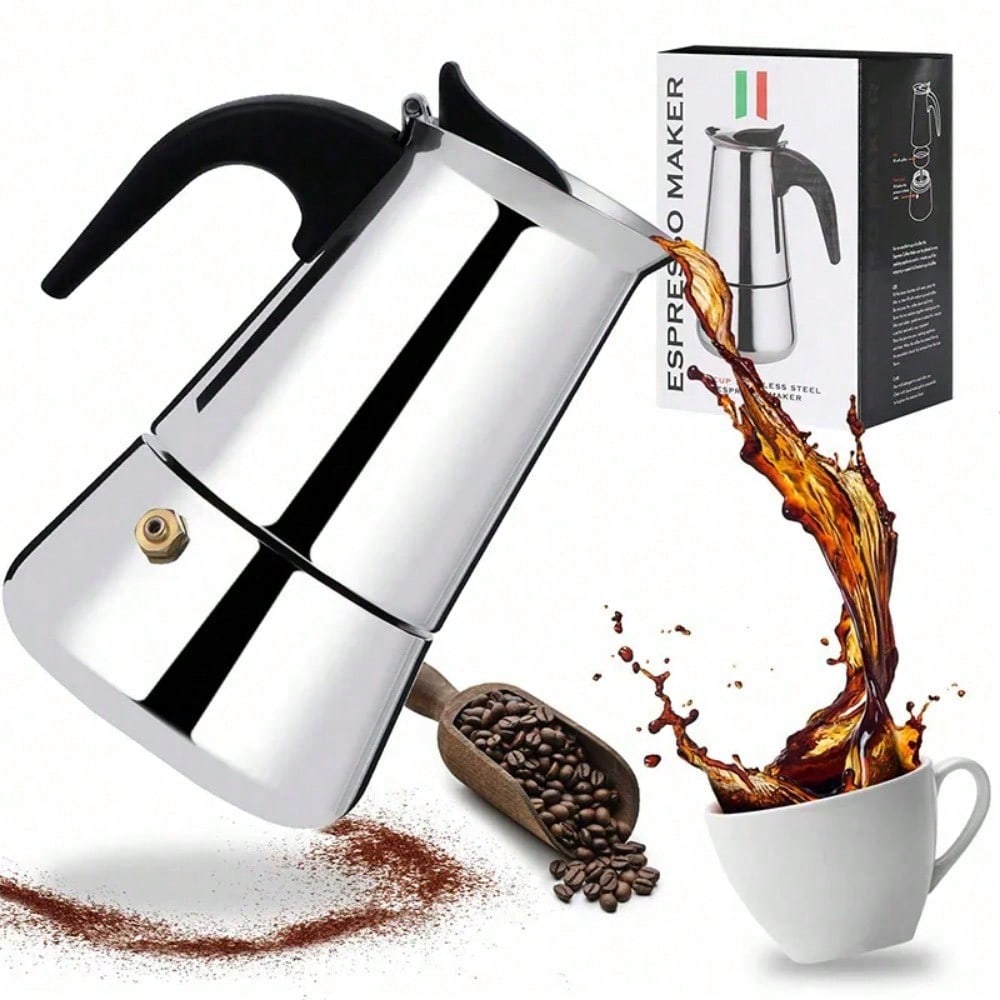 Coffee Equipment For Camping - Machine à café expresso en acier