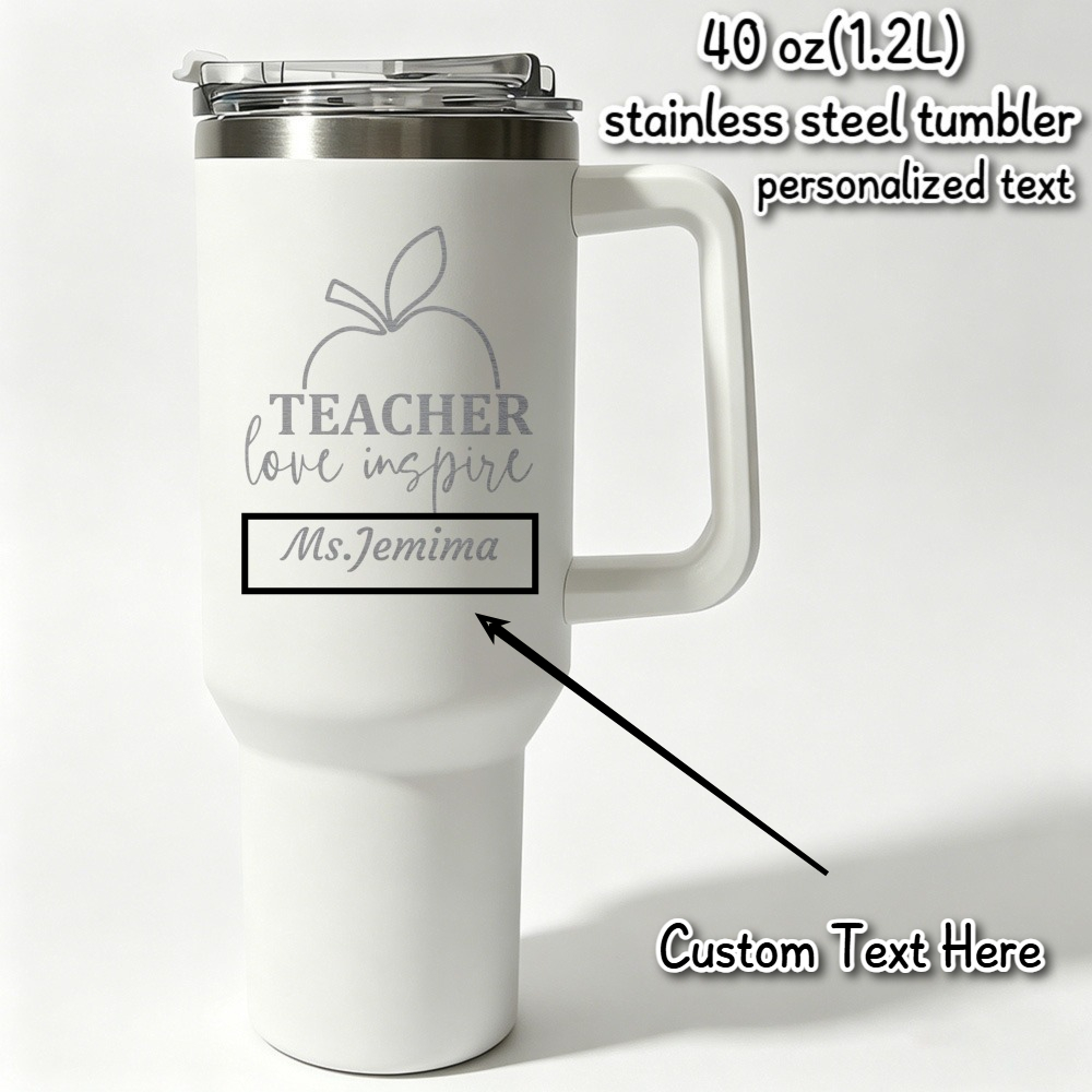 Coffee Equipment For Camping - Bouteille isotherme 1L personnalisée pour enseignants,