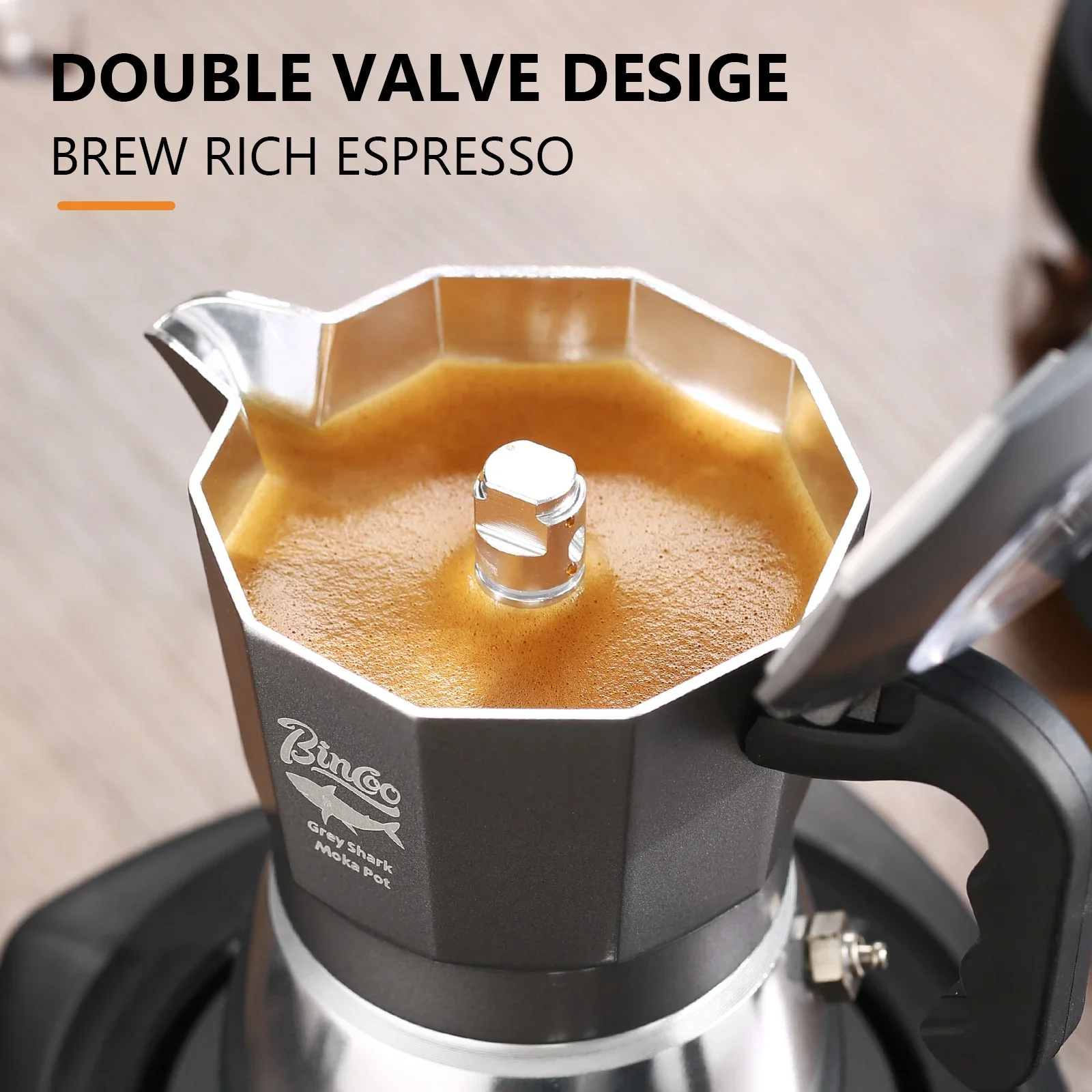 Cafetière Moka Bincoo à double - Coffee Equipment For Camping avis et prix