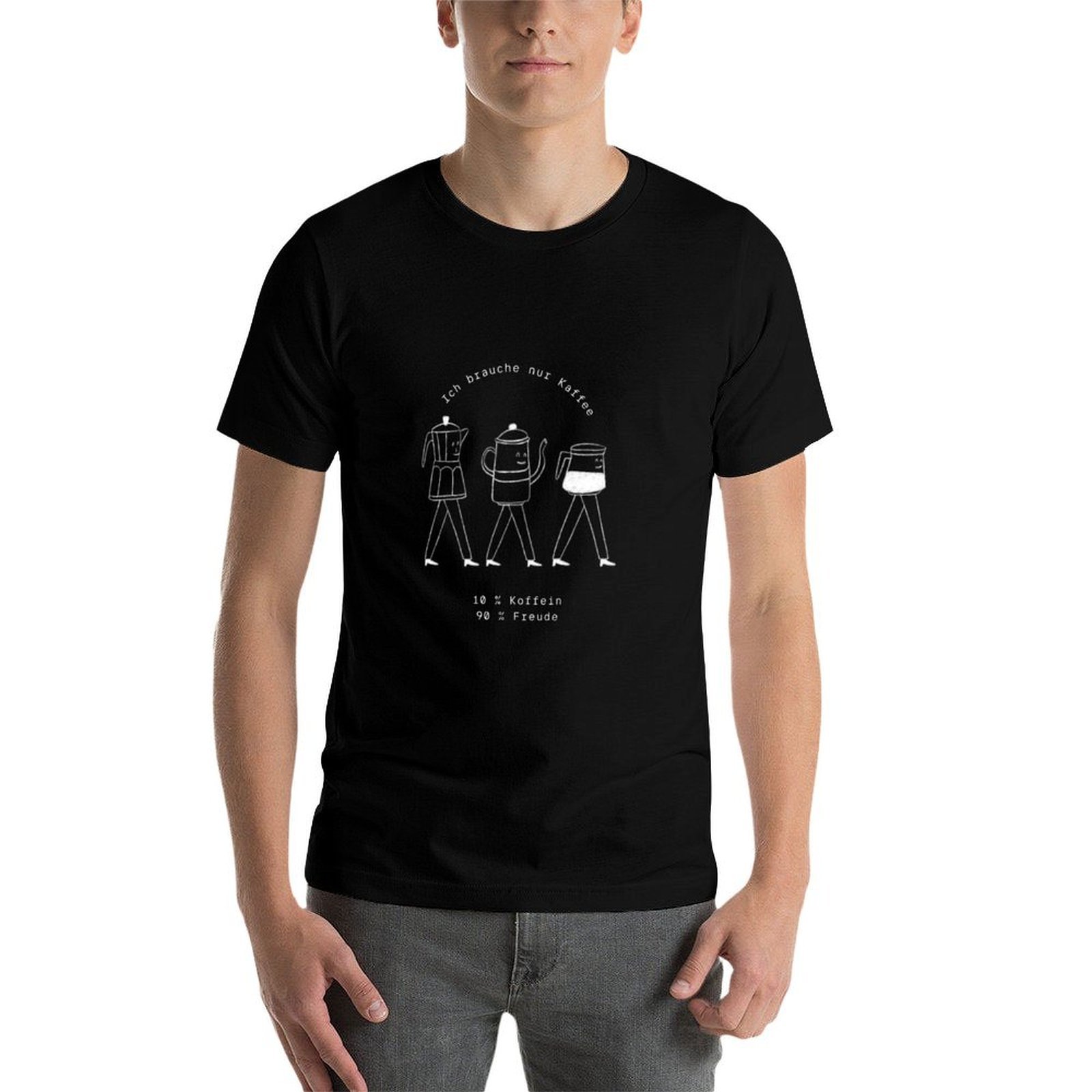 T-shirt avec illustration d'un - Coffee Equipment China avis et prix
