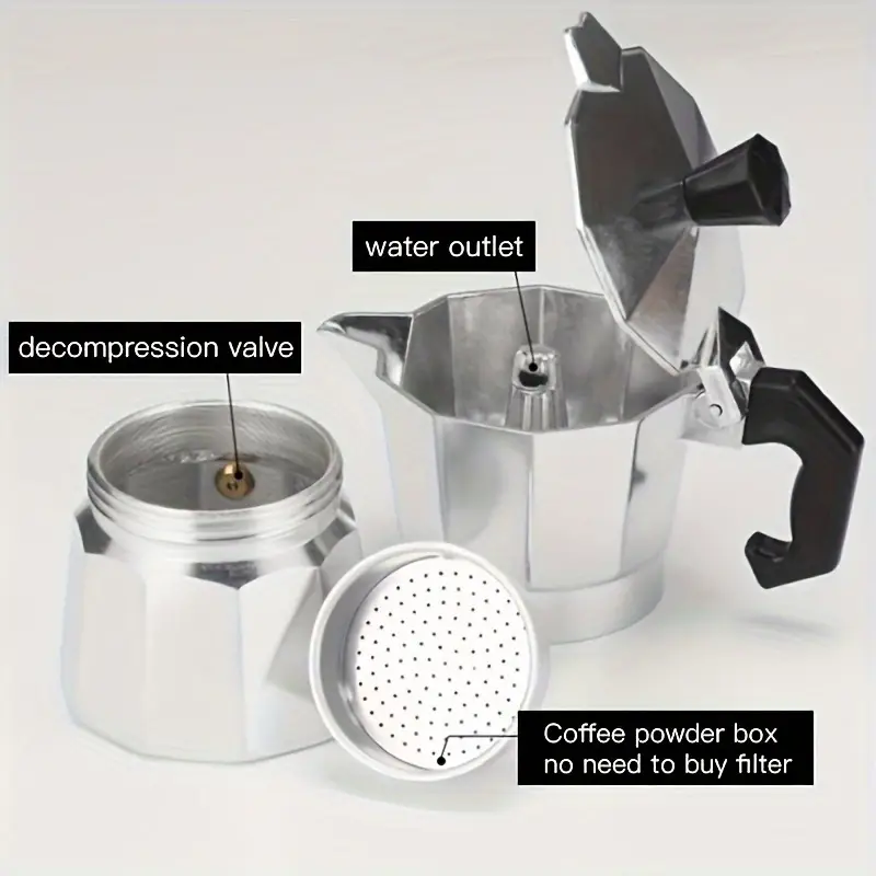 Cafetière Moka Classique en Al - Coffee Equipment For Camping avis et prix