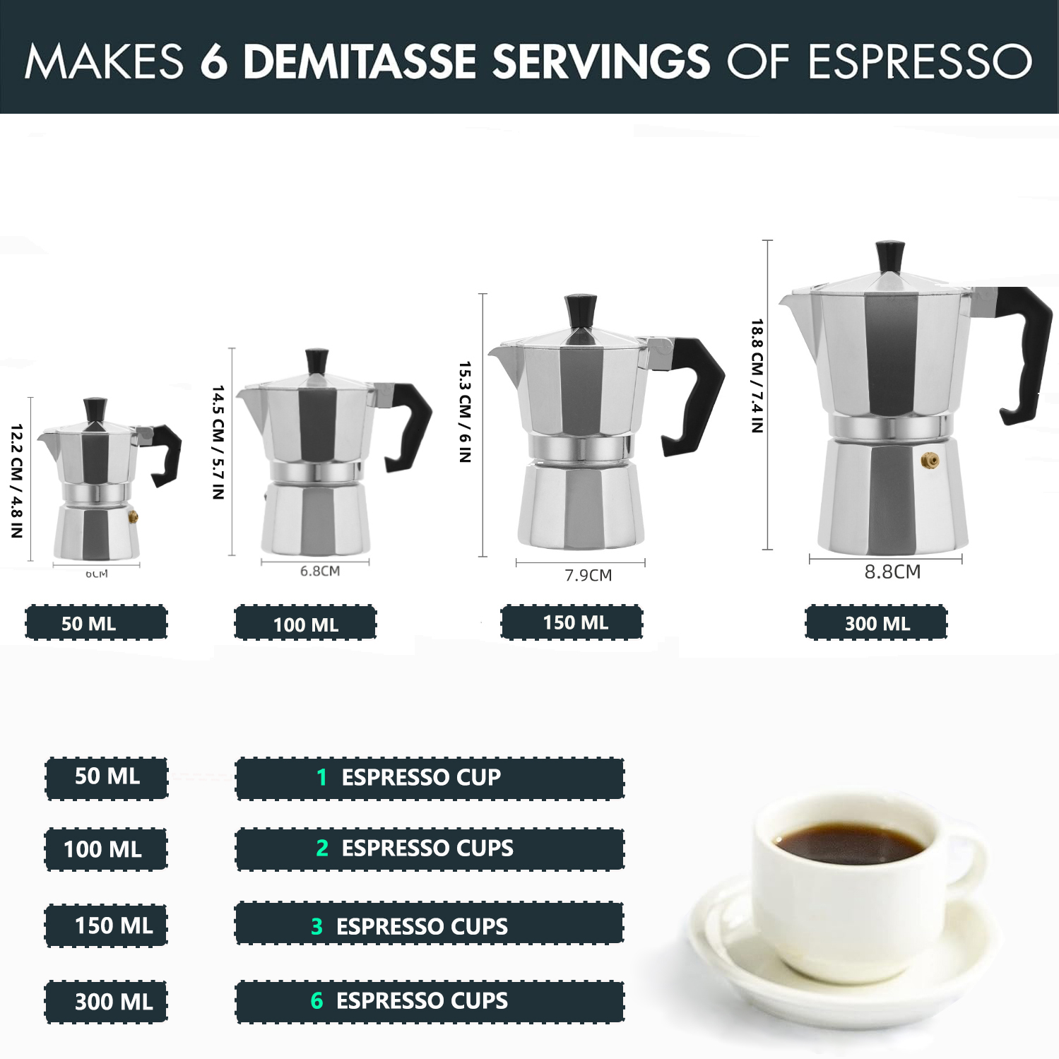 Cafetière Moka Classique en Al - Coffee Equipment For Camping avis et prix
