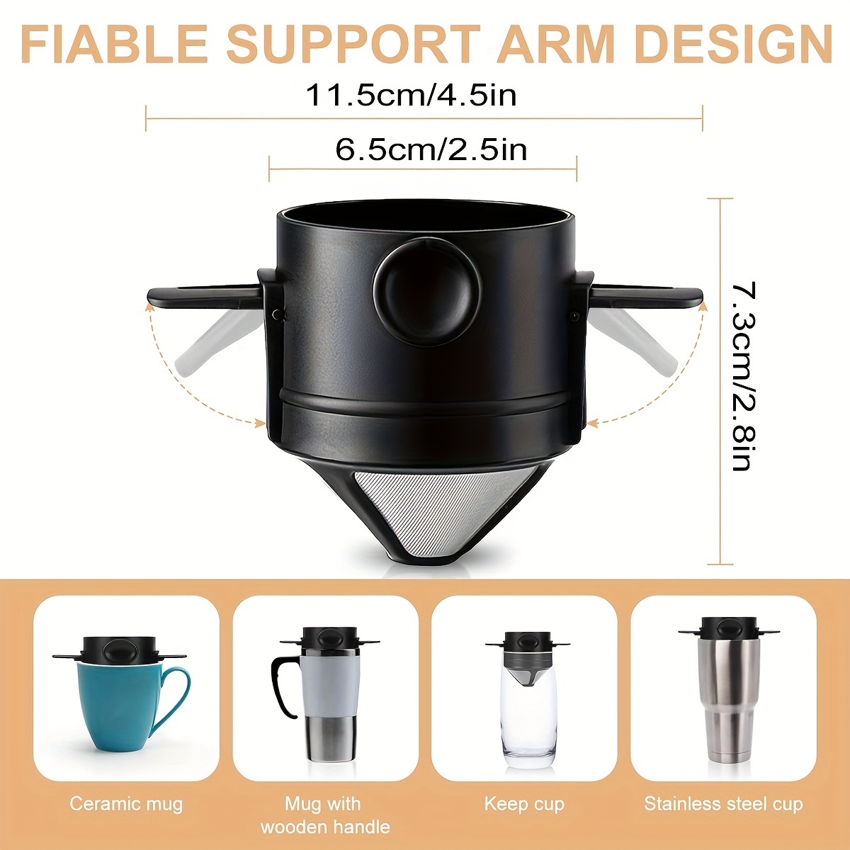 Filtre à café Portable réutili - Coffee Equipment For Camping avis et prix